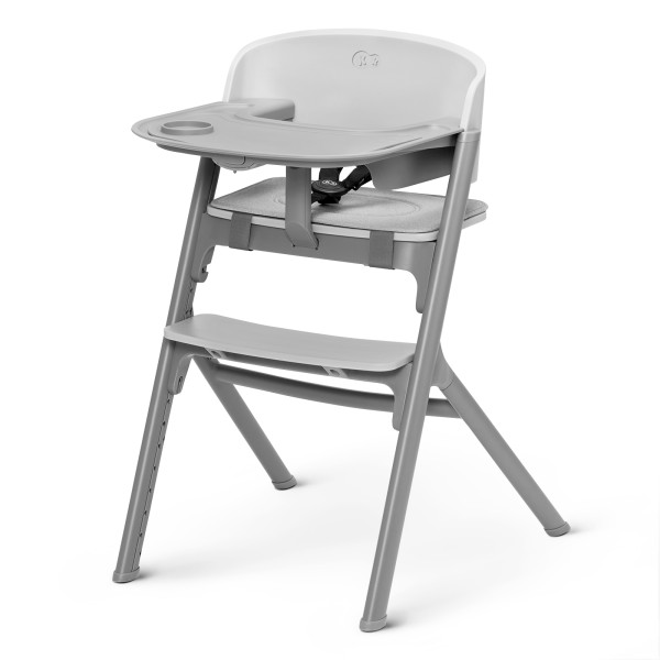 Стульчик для кормления с шезлонгом Kinderkraft Igee Calmee Cloudy Grey (KHIGCA00GRY0000)