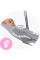 Шезлонг-качалка Kinderkraft Calmee Grey (KBCALM00GRY0000)