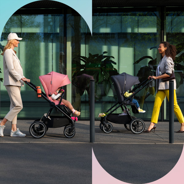 Универсальная коляска 2 в 1 Kinderkraft Nea Deep Grey (KSNEA000DGR2000)