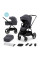 Универсальная коляска 2 в 1 Kinderkraft Nea Deep Grey (KSNEA000DGR2000)