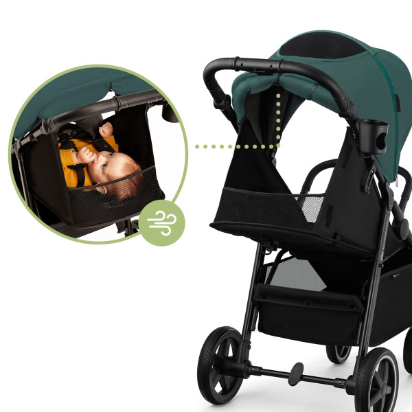 Прогулочная коляска Kinderkraft Route Green (KSROUT00GRE0000)