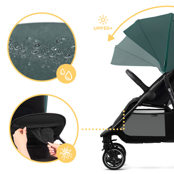 Прогулочная коляска Kinderkraft Route Green (KSROUT00GRE0000)