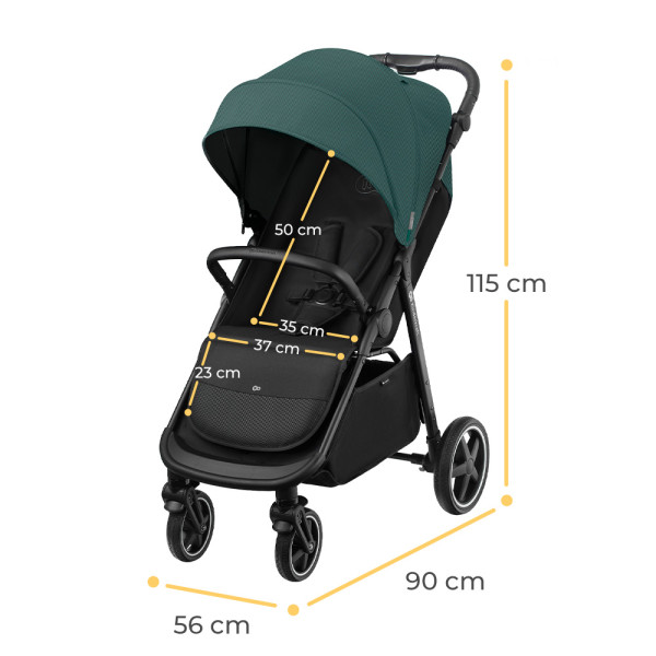Прогулочная коляска Kinderkraft Route Green (KSROUT00GRE0000)