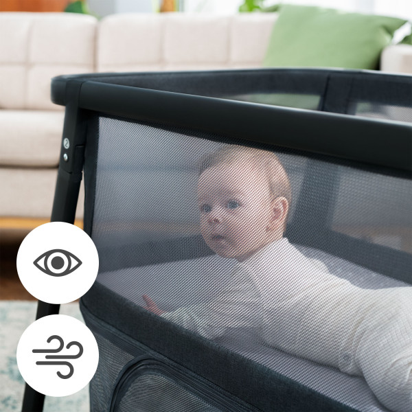Кровать-манеж 4 в 1 Kinderkraft Sofi Plus Grey (KLSOFIPLGRY0000)