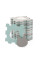 Килимок-пазл Kinderkraft Luno Shapes Mint, 30 элементов (KPLUSH00MIN0000)