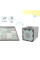 Килимок-пазл Kinderkraft Luno Shapes Mint, 30 элементов (KPLUSH00MIN0000)