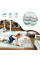 Килимок-пазл Kinderkraft Luno Shapes Mint, 30 элементов (KPLUSH00MIN0000)