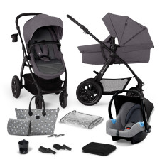 Универсальная коляска 3 в 1 Kinderkraft Xmoov CT Dark Gray (KSXMOV00DGR3000)