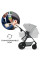 Универсальная коляска 3 в 1 Kinderkraft CT Dark Gray