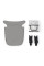 Универсальная коляска 3 в 1 Kinderkraft Newly Moonlight Grey (KSNEWL00GRY3000)