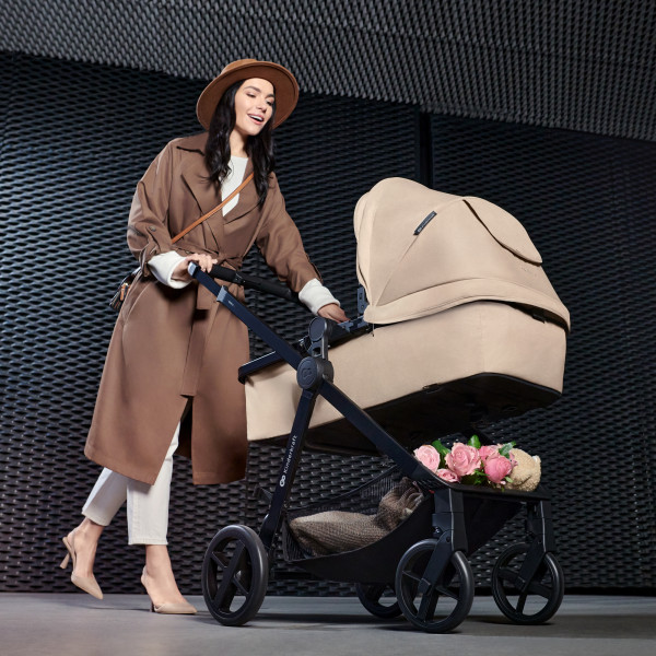 Универсальная коляска 3 в 1 Kinderkraft Newly Moonlight Grey (KSNEWL00GRY3000)