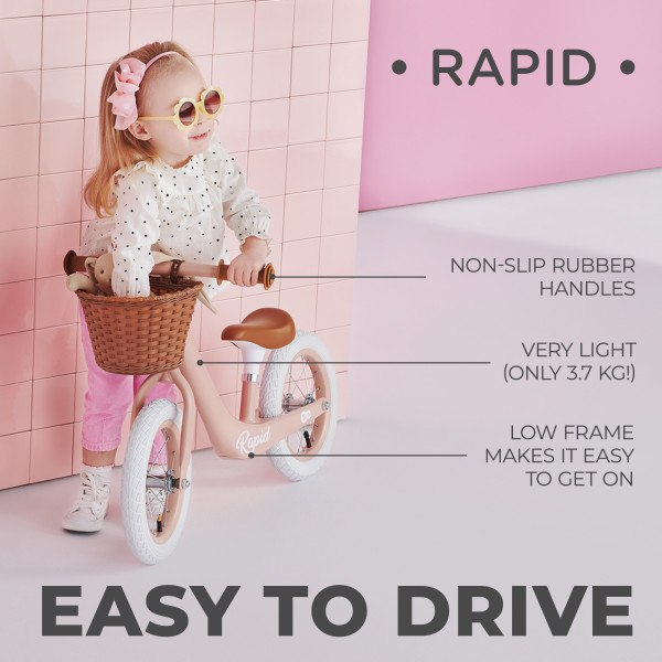 Беговел Kinderkraft Rapid Blue Breeze (KRRAPI00BLU0000)