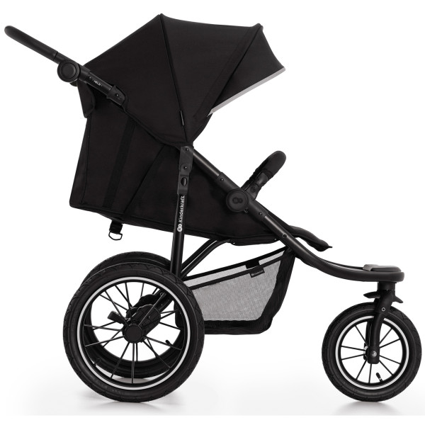 Прогулочная коляска Kinderkraft Helsi Deep Black (KSHELS00BLK0000)