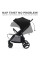 Прогулочная коляска Kinderkraft Rine Classic Black (KSRINE00BLK0000)