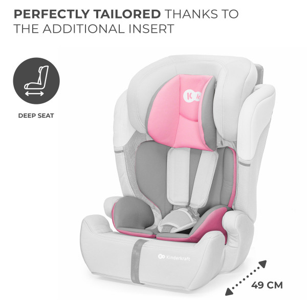 Автокресло Kinderkraft Comfort Up i-Size Pink (KCCOUP02PNK0000)