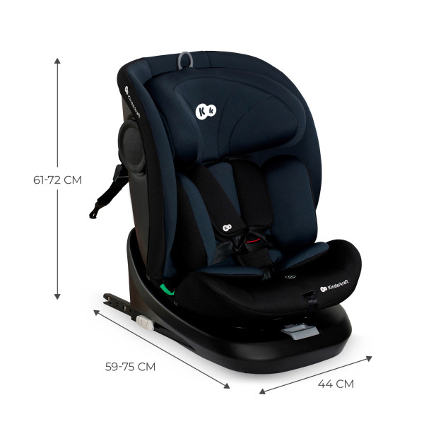 Автокресло Kinderkraft i-Grow i-Size Black (KCIGRO00BLK0000)