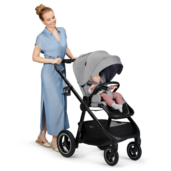 Универсальная коляска 2 в 1 Kinderkraft Everyday 2 Light Gray