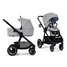 Универсальная коляска 2 в 1 Kinderkraft Everyday 2 Light Gray