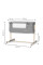 Приставная кроватка-люлька Kinderkraft Neste Grow Light Grey Full Wood (KCNEGR00LGR000W)