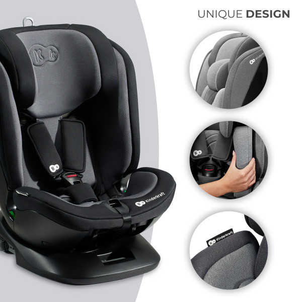 Автокресло Kinderkraft Xpedition 2 i-Size Black (KCXPED02BLK0000)