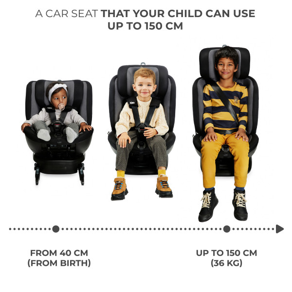 Автокресло Kinderkraft Xpedition 2 i-Size Black (KCXPED02BLK0000)