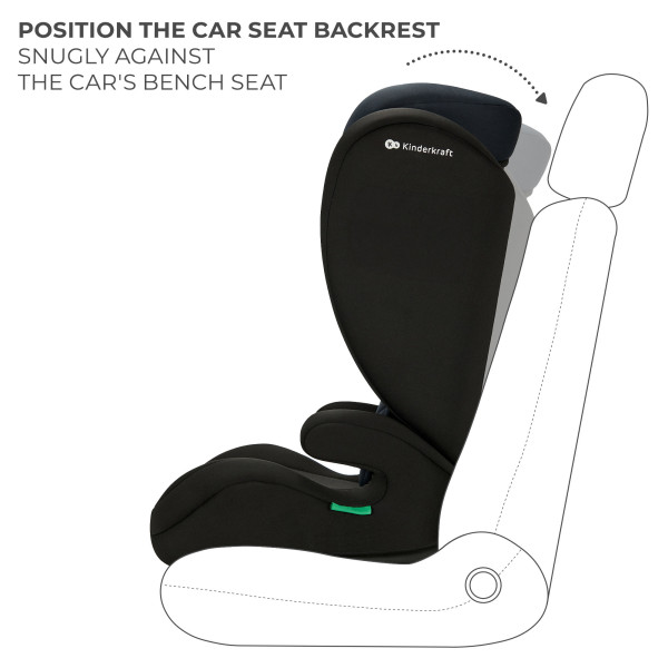 Автокресло Kinderkraft i-Spark Black (KCISPA00BLK0000)