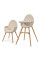 Стульчик для кормления 2 в 1 Kinderkraft Fini 2 Beige (KHFINI02BEG0000)