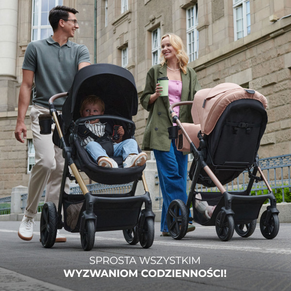 Универсальная коляска 3 в 1 Kinderkraft Moov 2 Pure Black (KSMOOV02BLKEV00)