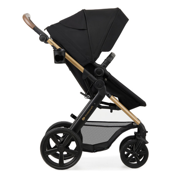 Универсальная коляска 3 в 1 Kinderkraft Moov 2 Pure Black (KSMOOV02BLKEV00)