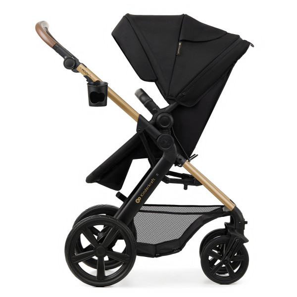 Универсальная коляска 3 в 1 Kinderkraft Moov 2 Pure Black (KSMOOV02BLKEV00)