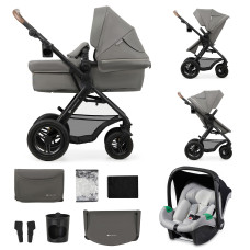 Универсальная коляска 3 в 1 Kinderkraft Moov 2 Air Light Gray (KSMOOV02LGR3000)
