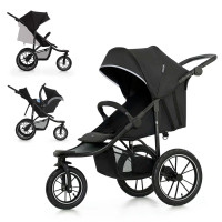 Прогулочная коляска Kinderkraft Helsi 2 Black (KSHELS02BLK0000)