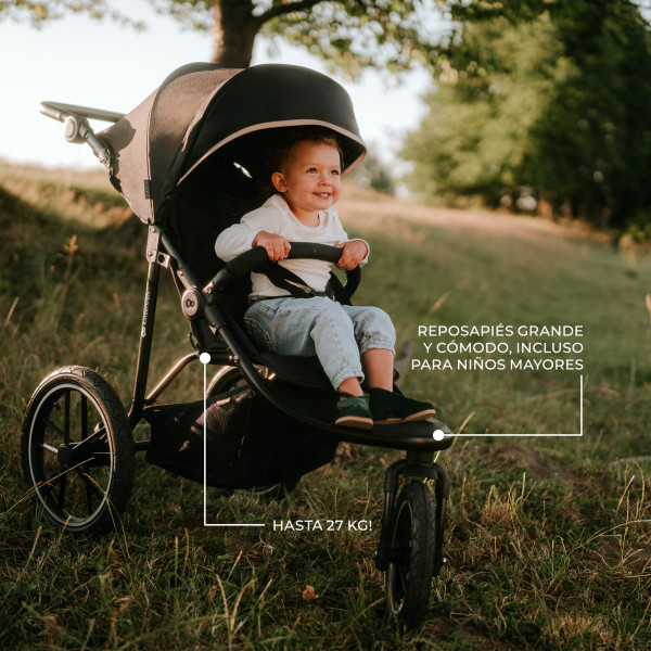 Прогулочная коляска Kinderkraft Helsi 2 Black (KSHELS02BLK0000)