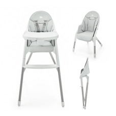Стульчик для кормления Kinderkraft Dinnly Grey (KHDINN00LGR0000)