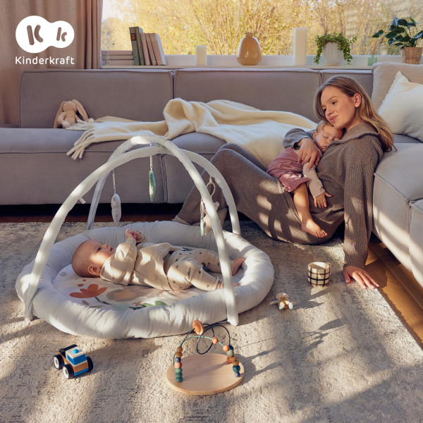 Развивающий коврик Kinderkraft Cozyplay (KPCOZY00LGR0000)