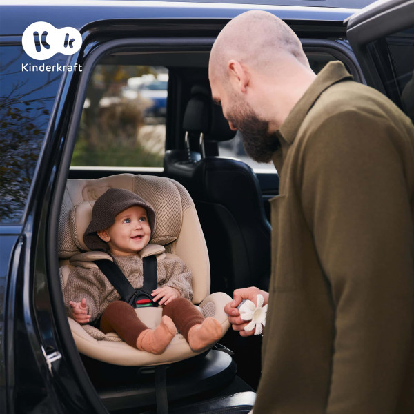 Автокресло Kinderkraft Xpedition 3 i-Size Beige (KCXPED03BEG0000)