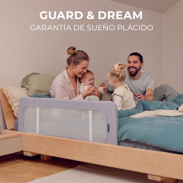 Защитная барьерка для кровати Kinderkraft Guard and Dream Grey (KAGUDR00LGR0000)