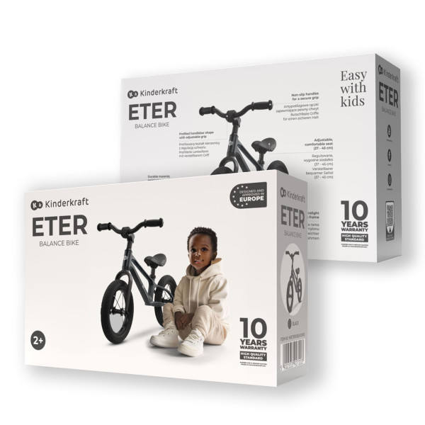 Беговел Kinderkraft Eter Black (KRETER00BLK0000)