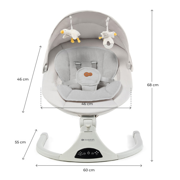 Кресло-качалка Kinderkraft Tulsy Beige (KBTULS00BEG0000)