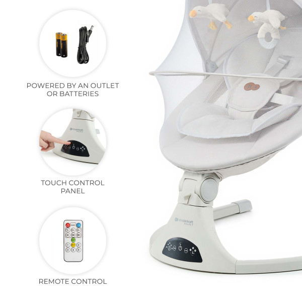 Кресло-качалка Kinderkraft Tulsy Beige (KBTULS00BEG0000)