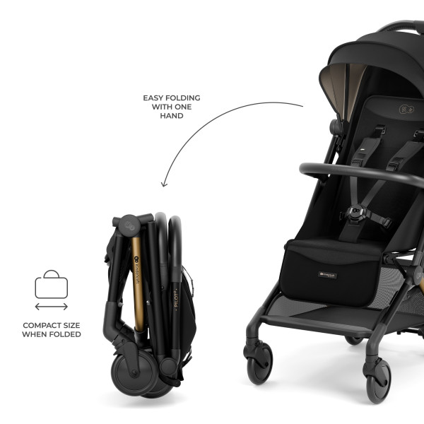 Прогулочная коляска Kinderkraft Pilot 2 Midnight Black (KSPILO02BLK0000)