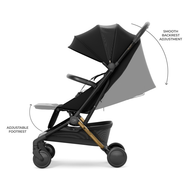 Прогулочная коляска Kinderkraft Pilot 2 Midnight Black (KSPILO02BLK0000)