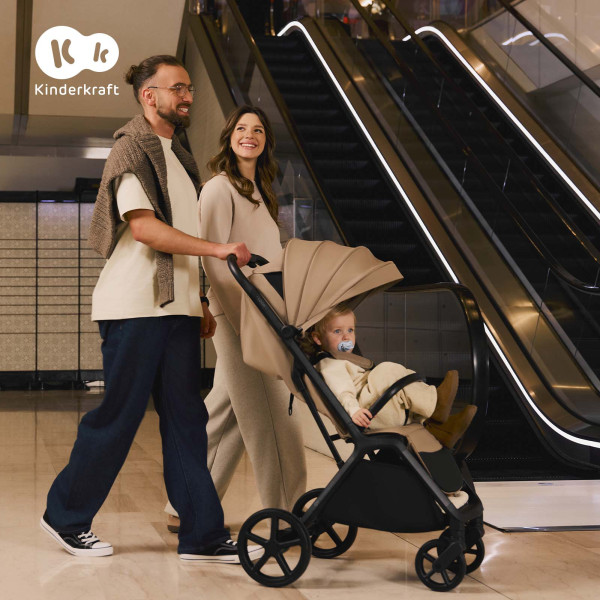 Прогулочная коляска Kinderkraft Loom Black (KSLOOM00BLK00BS)