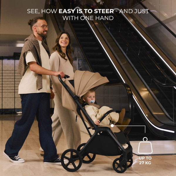 Прогулочная коляска Kinderkraft Loom Black (KSLOOM00BLK00BS)