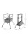 Столик для пеленания с ванночкой Kinderkraft Bubbly Grey (KABUBB00GRY0000)