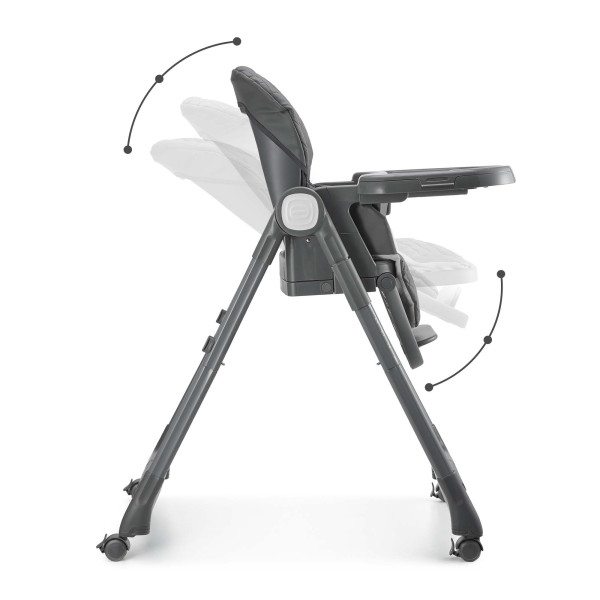 Стульчик для кормления Kinderkraft Tulo Grey (KHTULO00GRY0000)
