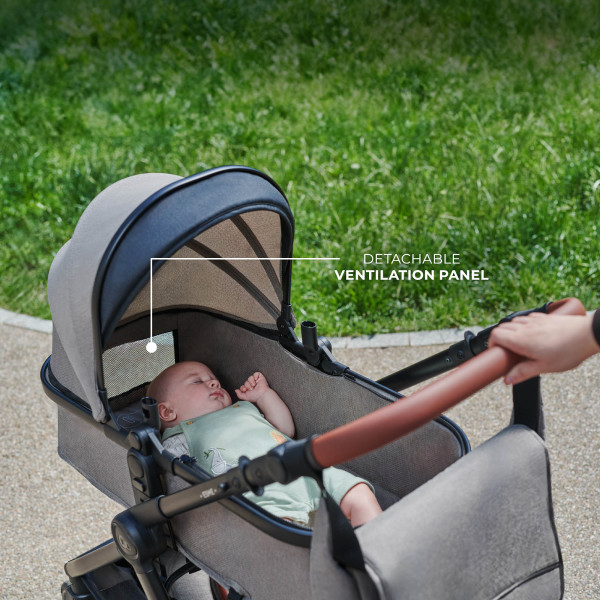 Универсальная коляска 3 в 1 Kinderkraft Esme Pro Pure Black (KSESME00BLK300N)