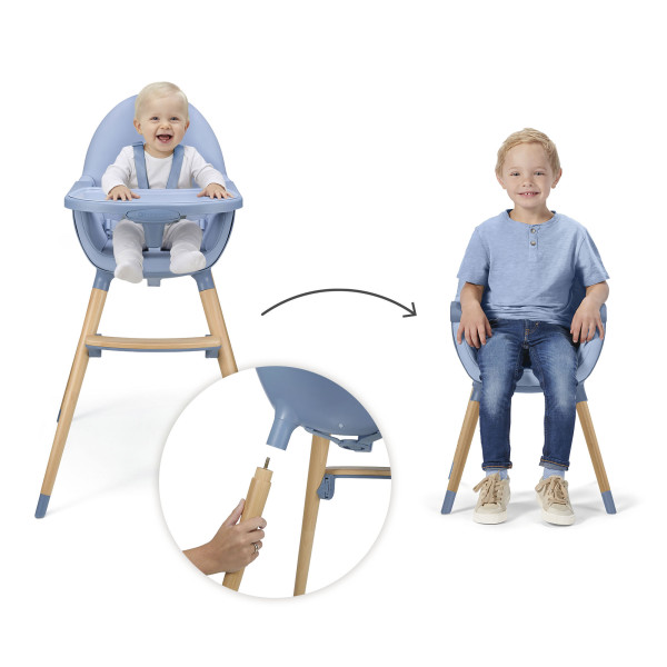 Стульчик для кормления 2 в 1 Kinderkraft Fini 2 Nordic Breeze (KHFINI02NOR0000)