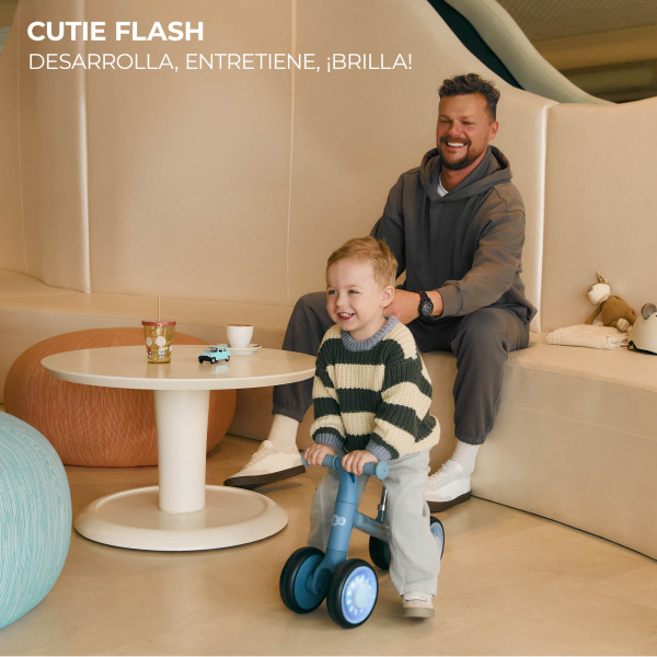 Каталка-беговел Kinderkraft Cutie Flash Blue (KRCUFL00BLU0000)