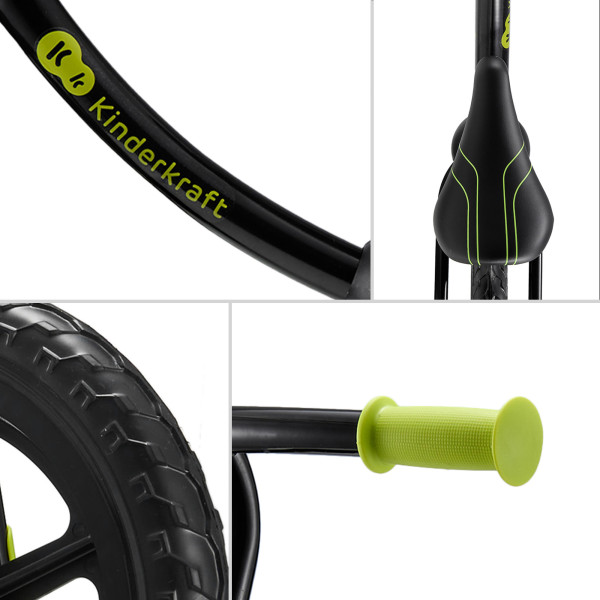 Беговел Kinderkraft 2Way Next Off Road Black (KR2WAY25BLK0000)